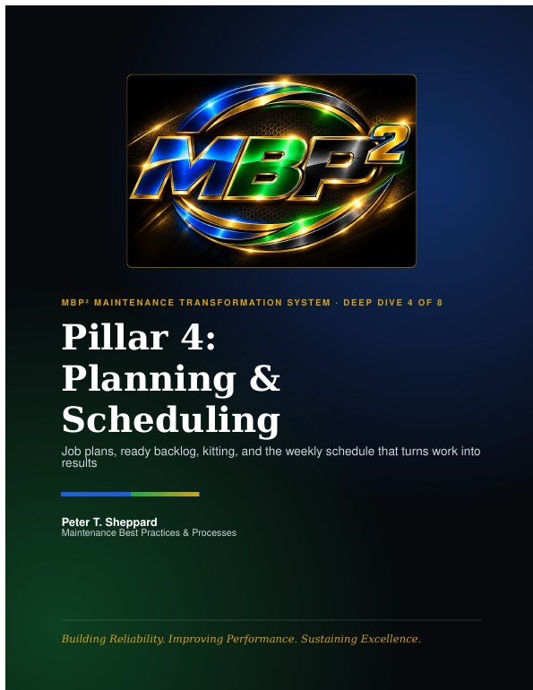 MBP² Pillar 4: Planning and Scheduling cover